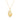01-025-YG Golden South Sea Pearl & Diamond Flamira Pendant