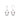 10-11mm White Freshwater Pearl Fish Hook Earrings