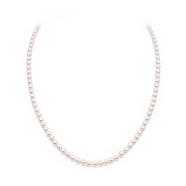 4-5mm White Freshwater Pearl Necklace