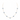 6.5-7mm Blue Japanese Akoya Pearl Tincup Necklace in 18K Yellow gold