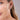 Close-up of 10-11mm white freshwater pearl stud earrings