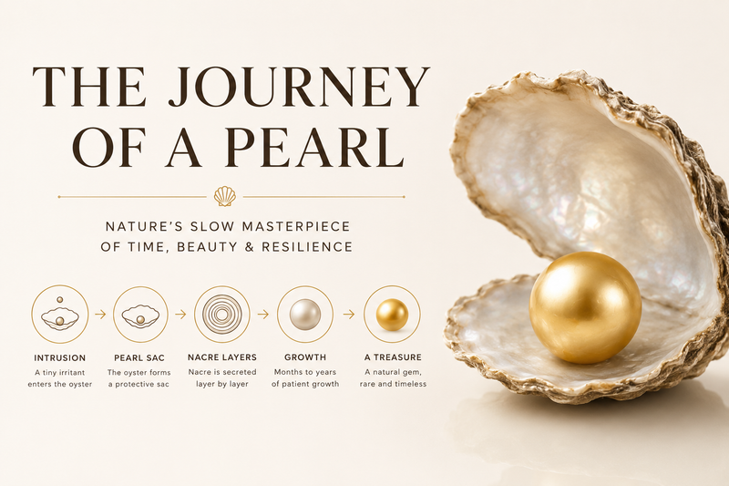 How Pearls Are Formed: From Irritation to Iridescence