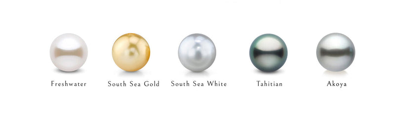 Types of Pearls Explained: Akoya, Tahitian, South Sea & Freshwater
