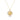 Golden South Sea Pearl & Diamond Solara Pendant