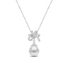01-030-WG White South Sea Pearl & Diamond Velaria Pendant