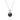 10mm Tahitian Pearl Elvara Pendant in 18K White Gold