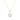 White South Sea Pearl Velora Pendant in 18K Yellow Gold