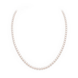 4-5mm White Freshwater Pearl Necklace