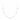 6.5-7mm White Japanese Akoya Pearl Tincup Necklace in 18K yellow gold