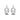 8-8.5mm silver Akoya pearl Frosted Bloom earrings