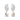 9-10mm White Freshwater Pearl Alaía Earrings