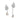 9-10mm white freshwater pearl Aurevia asymmetrical earrings