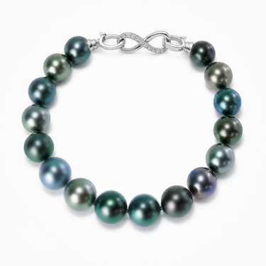 9.0-10.0mm Multicolor Tahitian Pearl Bracelet