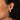Close-up of Golden South Sea Pearl & Diamond Solevia Earrings
