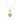 Golden South Sea Pearl Fleur-de-Lis Pendant in 18K Yellow Gold