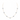 Silver Akoya pearl tincup necklace in 18K yellow gold