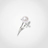 Freshwater Pearl & Diamond Seraphine Ring - DE BLANCAS