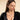 model wearing silver Akoya pearl leaf drop earrings