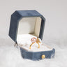 Peach Freshwater Pearl & Diamond Marivelle Ring - DE BLANCAS